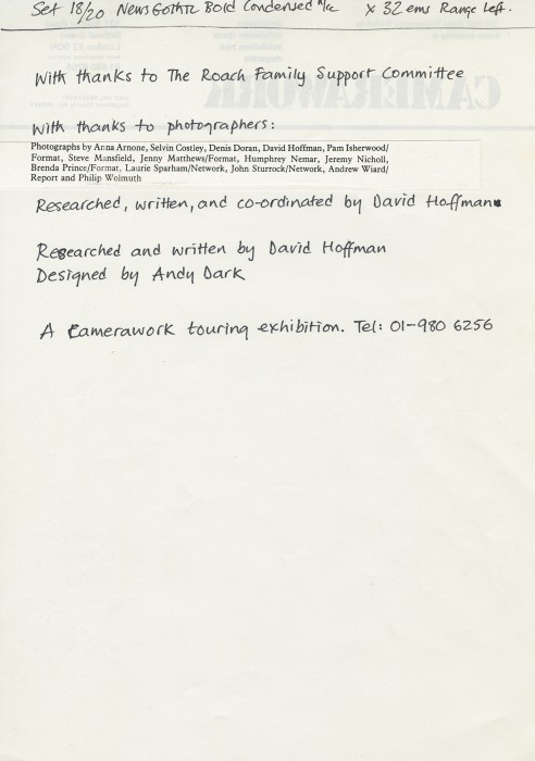 0002468_HalfMoonCamerawork_Document_DenisDoran_ThePoliceTheCommunityAndColinRoach_1983_AcknowledgementsAndCredits01.jpg